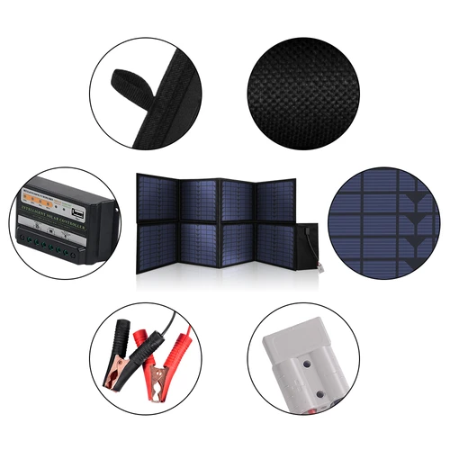 120W Portable Folding Solar Bag - Image 3